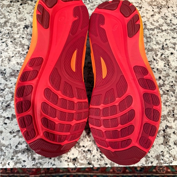 ASICS Men's Gel-Kayano 31 Running Shoes, 12.5, Cranberry/Habanero - Picture 5 of 7